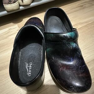 Dansko Artistic Pattern Clogs